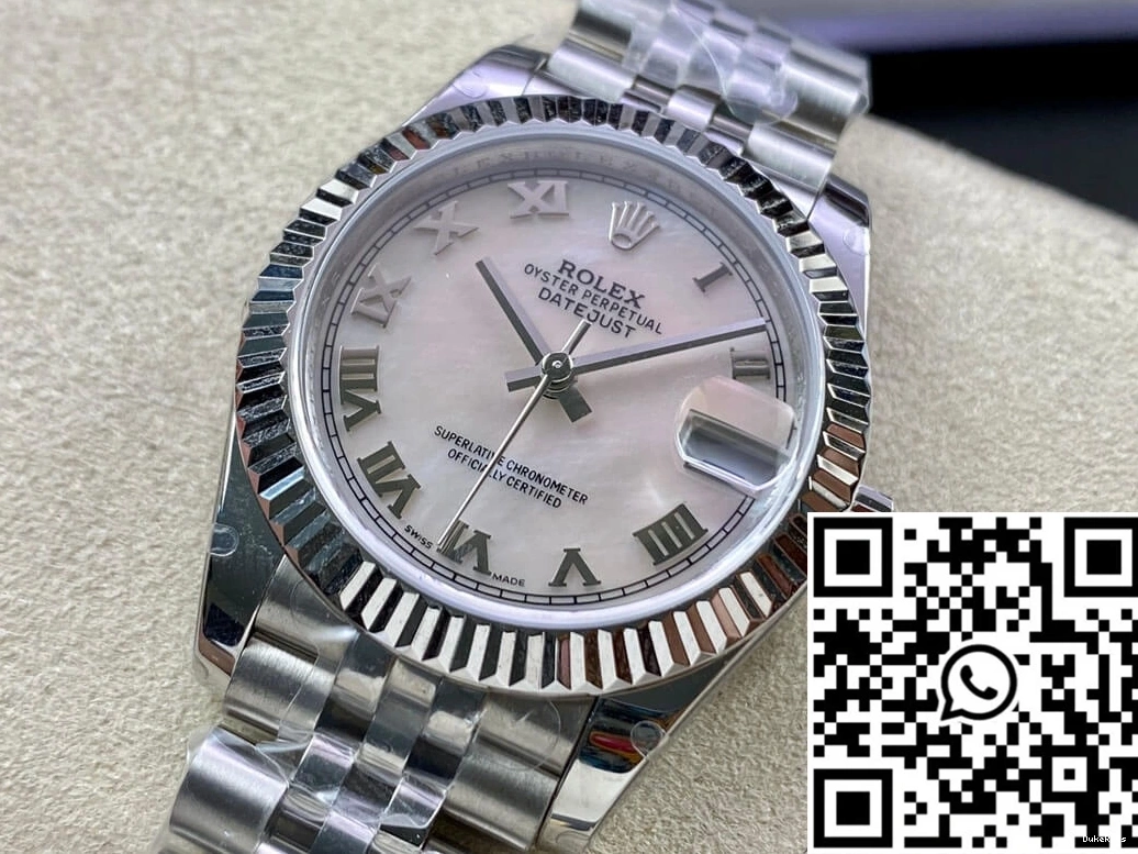 31MM Stainless EW Factory Rolex 178384 Steel Datejust 0105